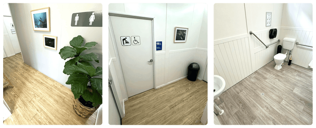 Sea World Cruises Terminal Restrooms