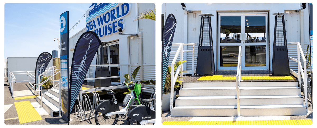 Sea World Cruises Terminal Entrance