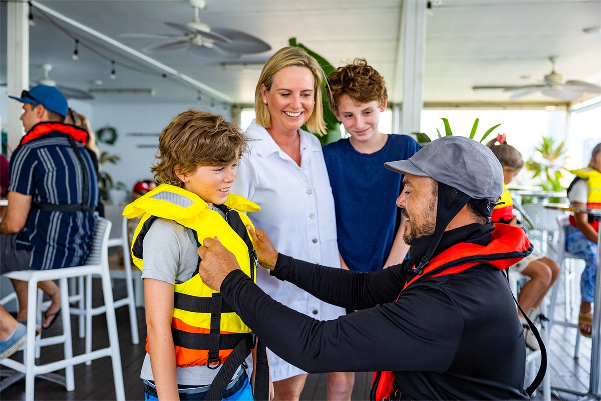 Arro Jet Life Jacket Family Fitting