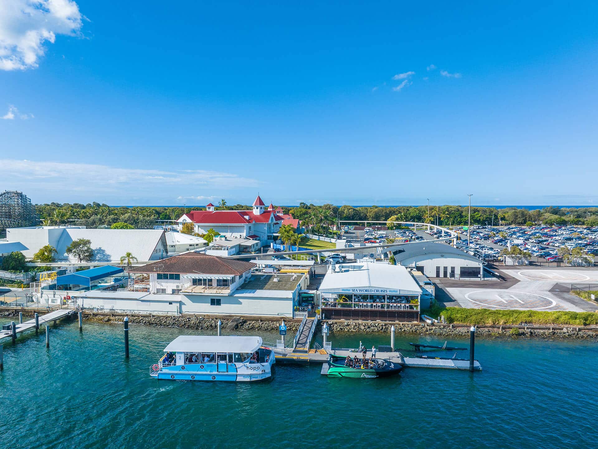 Sea World Cruises departure terminal